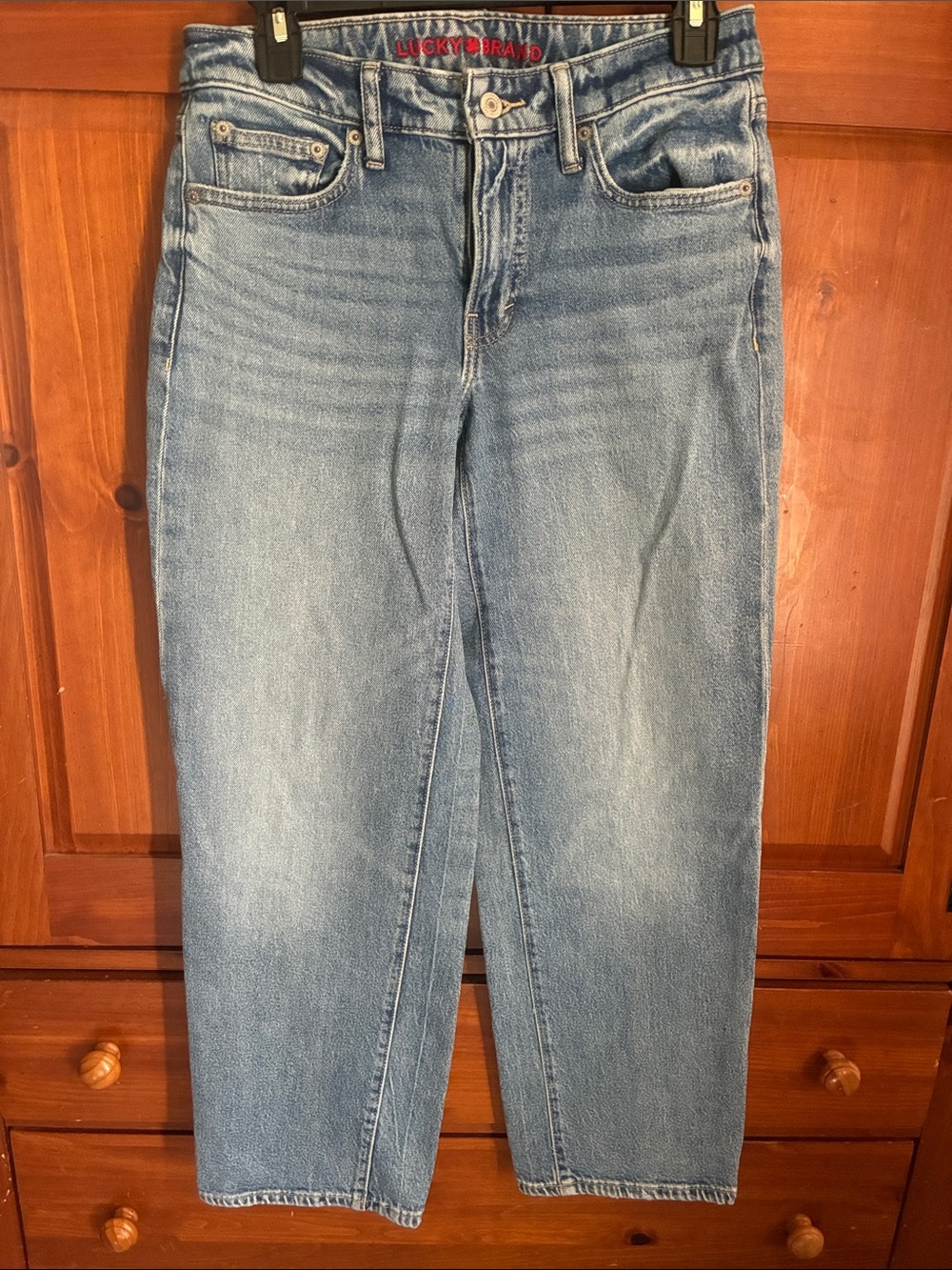 Lucky Brand Light Blue Straight-Leg Jeans